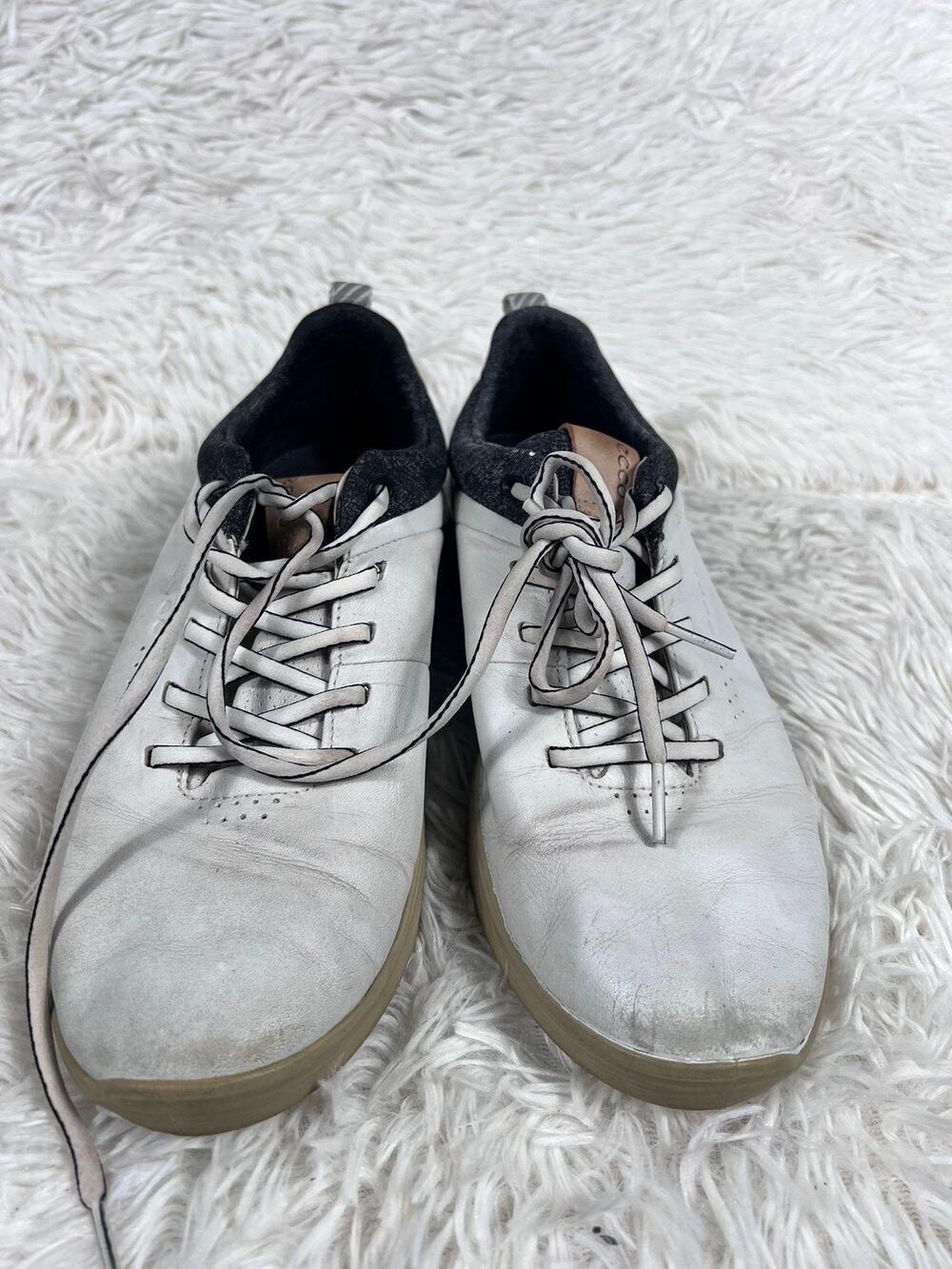 Ecco Biom Hybrid 4 Shoes Womens Size 7 US 38 Golf Leather Extra Wide Comfort
